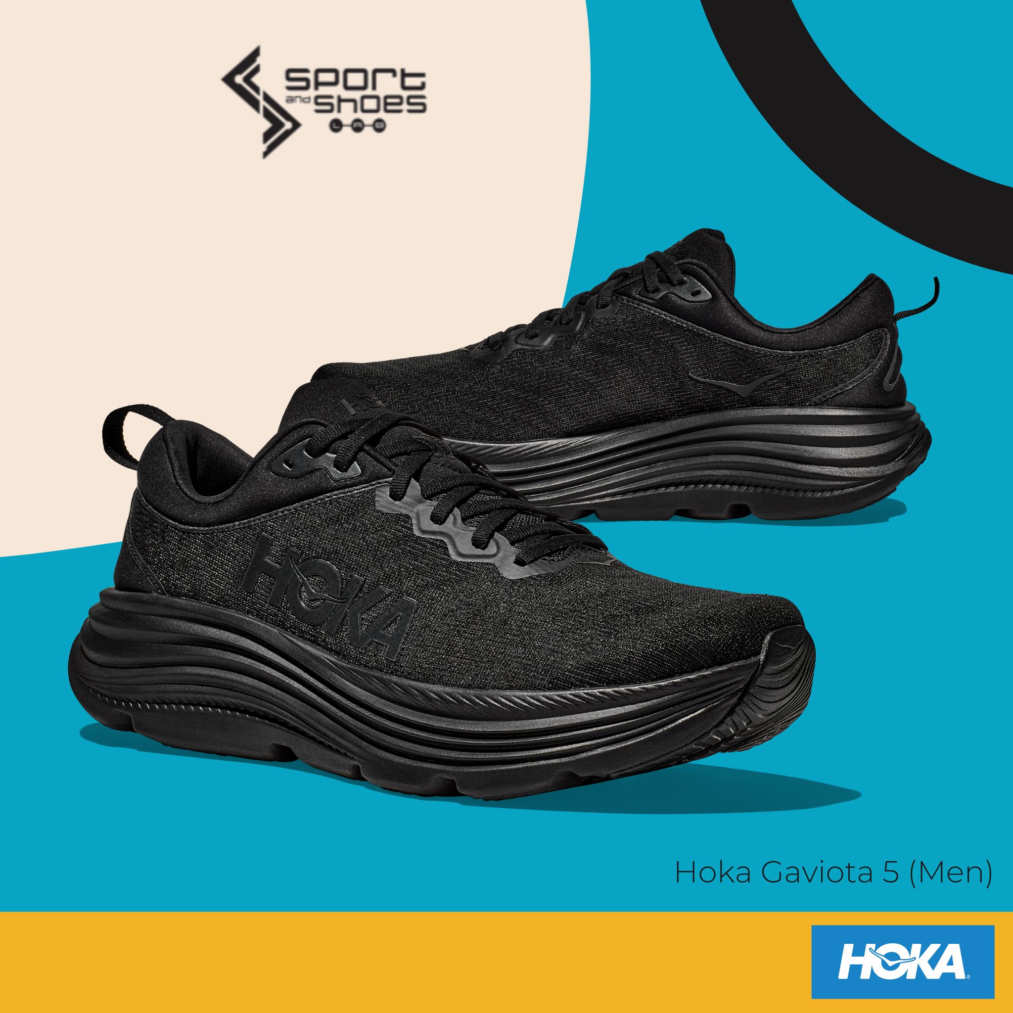 Hoka Gaviota5 WIDE (M) (1134234-BBLC)